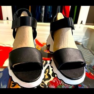 Sorel’s most popular sandal. The  kinetic wedge sandal. New with tags and box.